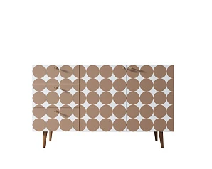 Комод "Berber" с двумя дверками и ящиками принт 17 арт BB17/Print_17 в интернет-магазине