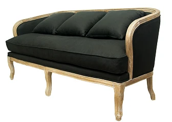 фото Диван ретро синий Nora