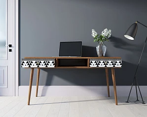 красивый Стол рабочий "Berber" принт 19 арт BB18/Print_19 на заказ