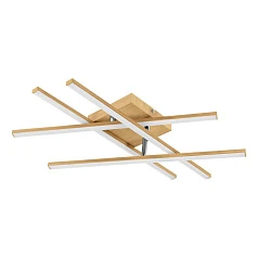 901104 Светодиодный потолочный светильник LASANA 4, 20,5W(LED), сталь, алюминий, светло-коричн/ пластик, белый, 3000K, 2500lm на заказ