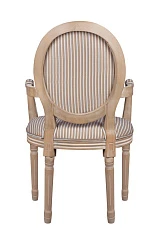 заказать Мягкий стул с подлокотниками Volker Arm Orange Pinstripe