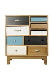 Комод «Aquarelle Birch» 9 ящиков арт RE-18ETG/4 в интерьере