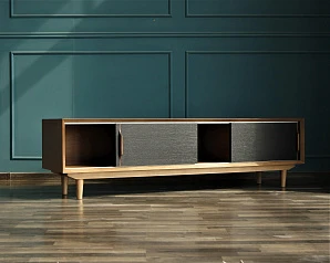 купить Консоль под TV в Скандинавском стиле "Bruni Black" арт BR-22Black