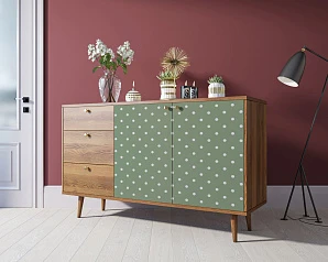 купить Комод "Berber" с двумя дверками и ящиками 12 принт арт BB05/Print_12