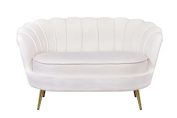 фото Диван ракушка Pearl Double Beige в интерьере