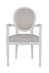 стильные Мягкое полукресло с подлокотниками Diella White