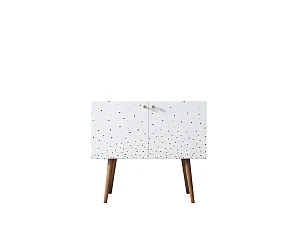 Комод на высоких ножках "Berber" малый принт 15 арт BB13/Print_15