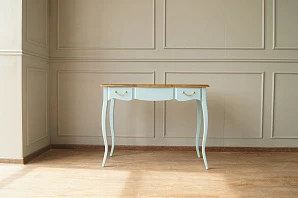 фото Туалетный стол "Leontina Blue" арт ST9309B в интерьере