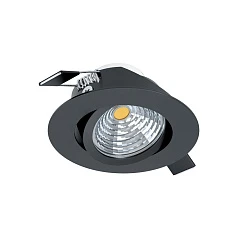 красивые 98609 Светодиодный встраиваемый светильник SALICETO димм. с рег-кой, 6W(LED), ?88, H42, 380lm, 3000K,
