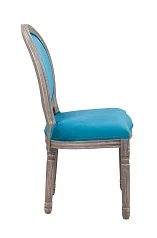 красивый Стул Volker Blue Velvet