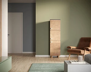 купить стильные Узкий шкаф с тремя дверками "Split" SP10