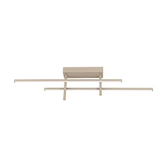 901886 Светодиодный настенно-потолочный светильник TREPILIANO, 20W(LED), 3000K, 2500lm, алюминий, сталь, песочный, белый на заказ в интернет-магазине