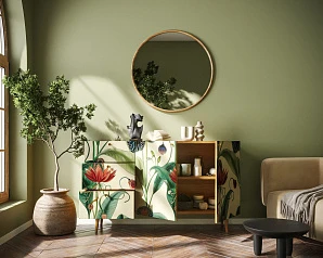 Комод "Berber" с двумя дверками и ящиками арт BB17/Print_55 на заказ в интернет-магазине