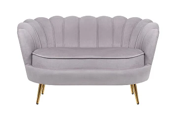 Диван ракушка Pearl Double Grey в интернет-магазине