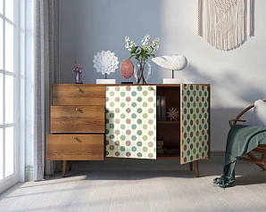 красивые Комод "Berber" с двумя дверками и ящиками 24 принт арт BB05/Print_24 в интернет-магазине