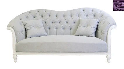 купить стильный Французский диван Velina фиолетовый в интернет-магазине