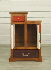 купить стильные Прикроватная тумба "Gouache Birch" арт M20010ETG/1, разноцветная в интернет-магазине