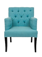 Низкое кресло Zander Blue на заказ