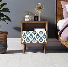 заказать Тумбочка "Berber" с одним ящиком 13 принт арт BB06/Print_13, разноцветная