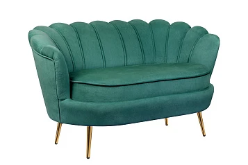 заказать Дизайнерский двухместный диван Pearl Double Green V2
