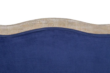 красивый Дизайнерский двухместный диван Darcy 2 ампир синий