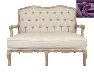 красивый Прямой диван модерн Yareli фиолетовый на заказ