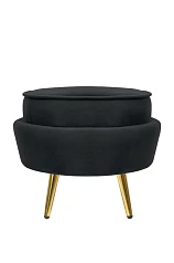 красивые Пуф Pearl Adorn Black в интернет-магазине