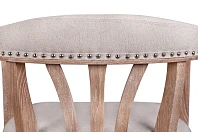 фото Мягкий стул с подлокотниками Tanner Beige в интерьере