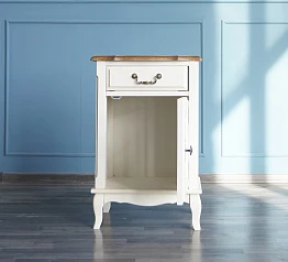 заказать Прикроватная тумба "Leontina" с ящиком и дверцей арт ST9323 в интернет-магазине