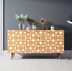 купить стильные Комод "Berber" с ящиками 14 принт арт BB14/Print_14 в интернет-магазине
