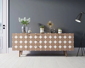 купить Комод "Berber" удлиненный принт 17 арт BB11/Print_17