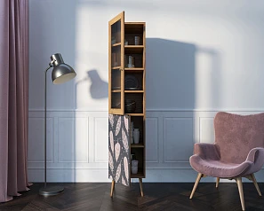 фото Буфет "Berber" узкий принт 40 арт BB39/Print_40 в интерьере