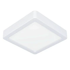 купить красивые 900646 Накладной светильник  FUEVA 5, 11W (LED), 3000K, IP44, L160, B160, H28, сталь, белый / пластик, белый