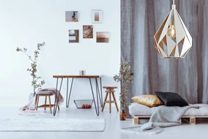 красивые Подвес CARLTON белый, золото арт 43001 на заказ