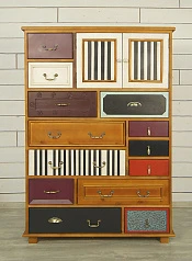 купить Комод «Гуашь (Gouache)» вертикальный арт M10535ETG/1