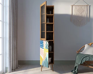 купить Буфет "Berber" узкий принт 42 арт BB39/Print_42 в интернет-магазине