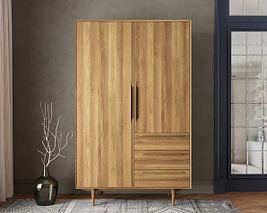 Шкаф в скандинавском стиле "Bruni" с ящиками арт BR27 в интернет-магазине