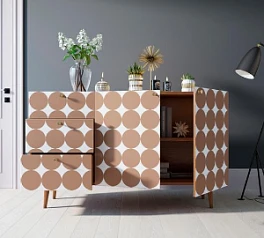 Комод "Berber" с двумя дверками и ящиками принт 17 арт BB17/Print_17 в интернет-магазине
