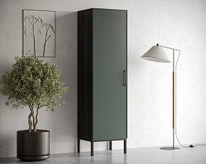 Шкаф c одной дверкой "Nicole" арт NEM101G в интерьере