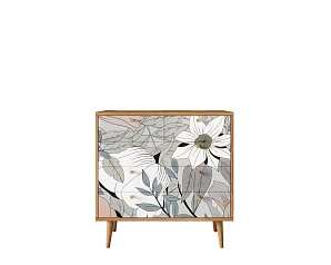 фото Комод "Berber" пять ящиков 50 принт арт BB36/Print_50