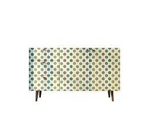 Комод "Berber" с двумя дверками и ящиками принт 24 арт BB17/Print_24 в интернет-магазине