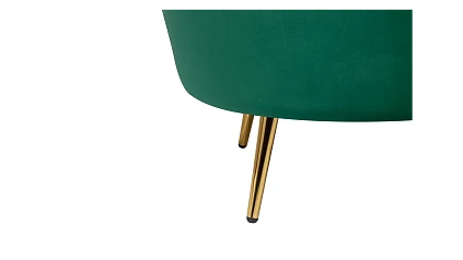 заказать Кресло с пуфом ракушка Pearl Green V2