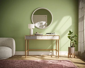 фото Рабочий письменный стол "Pollo" арт POL14 в интерьере