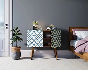 заказать Комод на высоких ножках "Berber" малый принт 13 арт BB13/Print_13
