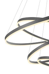 Люстра Orblaze 4 rings 1000 black в интернет-магазине