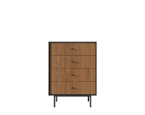 купить красивый Комод вертикальный с четырьмя ящиками "Emerson" арт EM18 в интернет-магазине