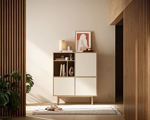 красивые Комод с дверками "Alice" арт ALC08