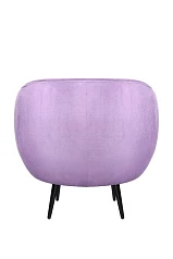 заказать Мягкое кресло Benee Purple на черных ножках