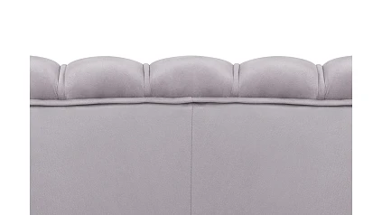 Комплект кресел и дивана ракушка Pearl Double Grey
