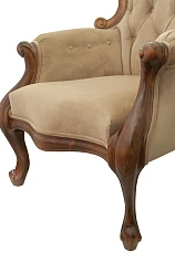 фото Классическое кресло Madre Light Brown в интерьере